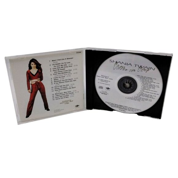 Shania Twain Come On Over Country Pop Rock Music Audio BMG CD 1997 Mercury - Picture 3 of 5